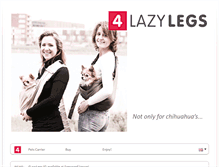 Tablet Screenshot of 4lazylegs.com